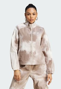 adidas Originals FADE HALF-ZIP - Tréningová bunda - beige