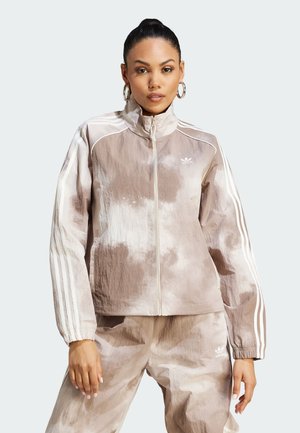 adidas Originals FADE HALF-ZIP - Veste de survêtement - beige