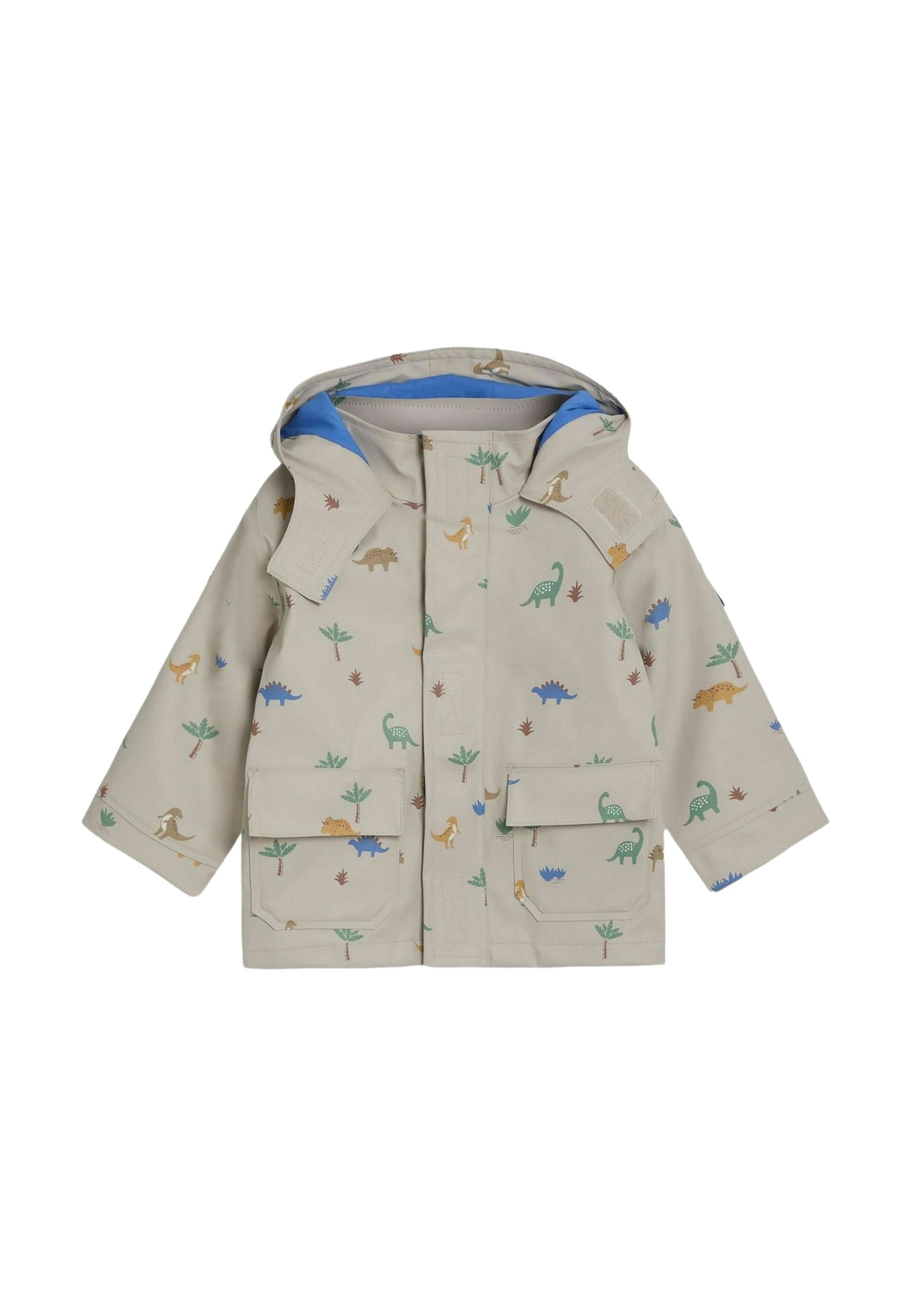 JoJo Maman Bébé REGULAR FIT DINOSAUR Waterproof jacket