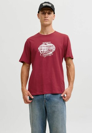 Camiseta estampada - tibetan red