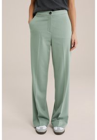 WE Fashion Kalhoty - light green