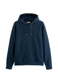 Next LINEAR TEXTURE - Sweat à capuche - navy blue