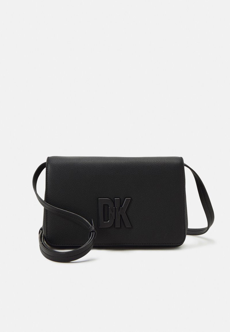 DKNY FLAP CROSSBODY Across body bag black Zalando.ie