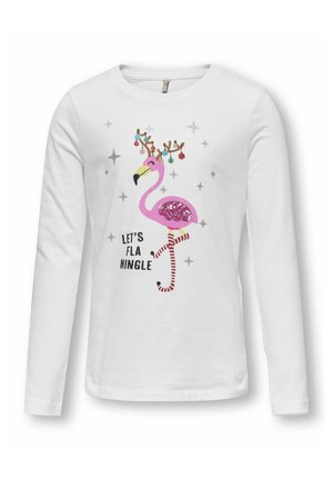 KOGYRSA - T-shirt à manches longues - bright white