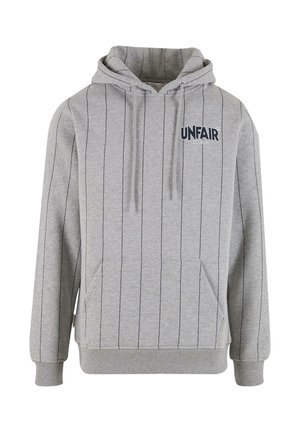 CLASSIC LABEL PINSTRIPES - Kapuzenpullover - grey melange