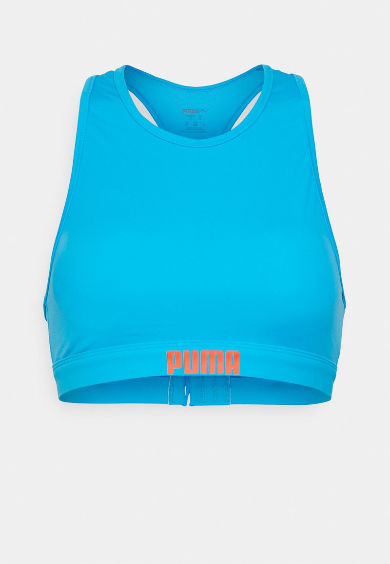 Puma SWIM WOMEN RACERBACK - Parte de cima de biquíni - energy blue