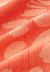 Next GATHERED SHORT SLEEVE TEXTURED BOXY REGULAR FIT - T-shirts print - orange print
