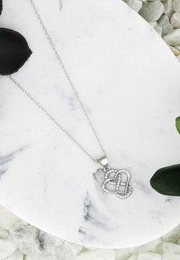 Sofia Milani HEART INFINITY - Halskæder - silver coloured
