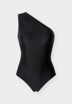 TIMELESS ONE SHOULDER SWIMSUIT - Maillot de bain - black