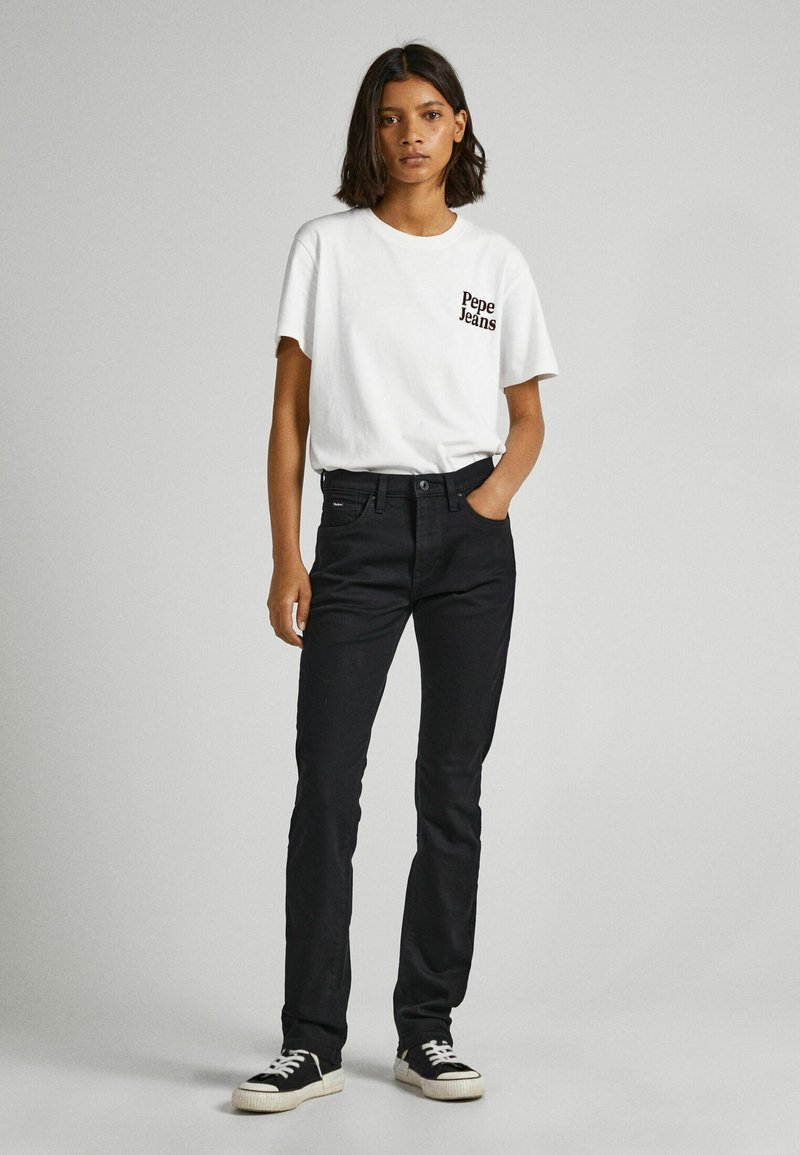 Pepe Jeans Slim fit jeans zwart Pepe Jeans Slim fit jeans zwart