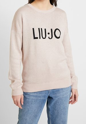 Striktrøje - light pink