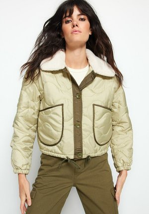 Winter jacket - light khaki