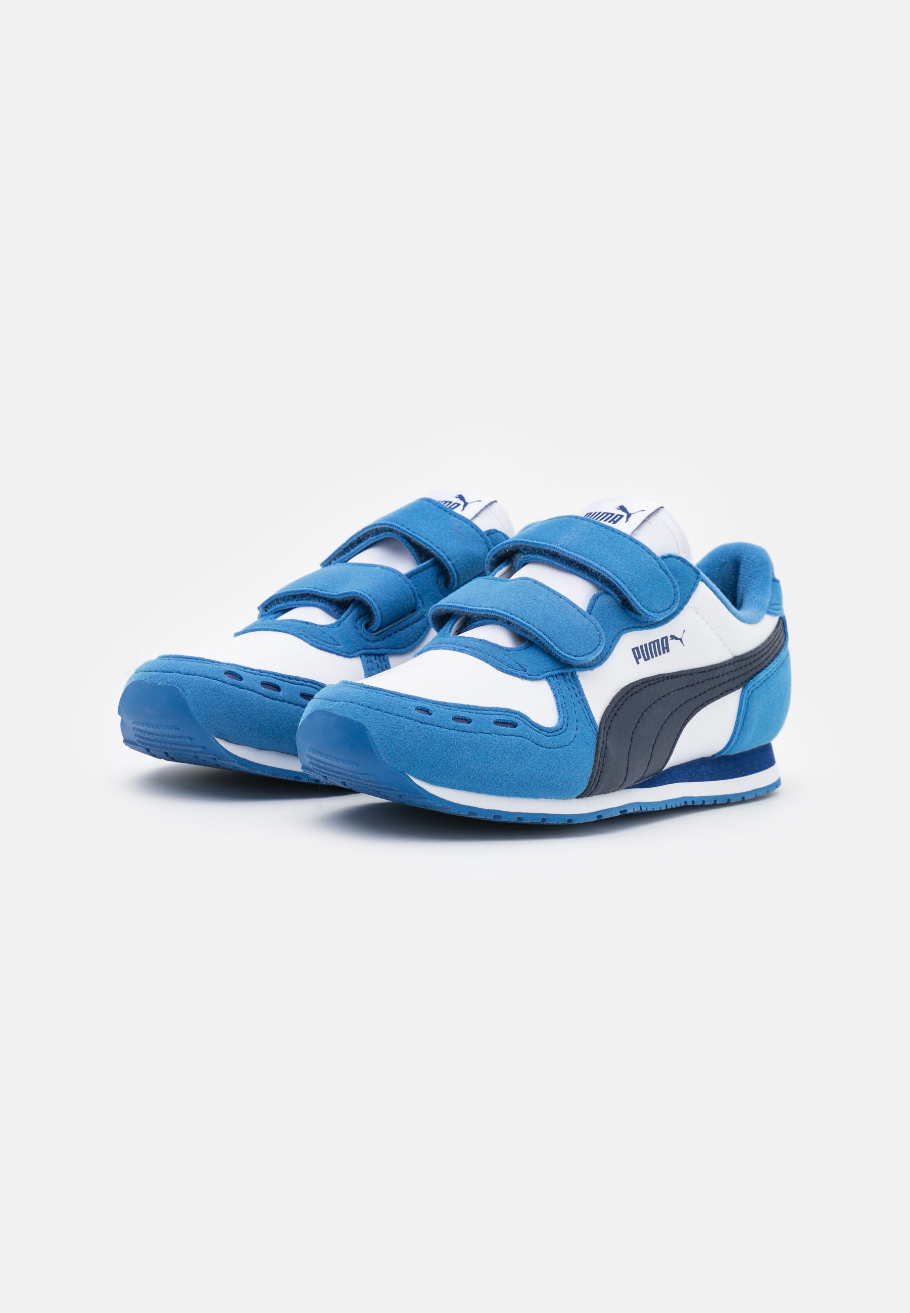 Puma klittenband sneaker, Sneakers, Jongen, blauw/wit om te zoenen