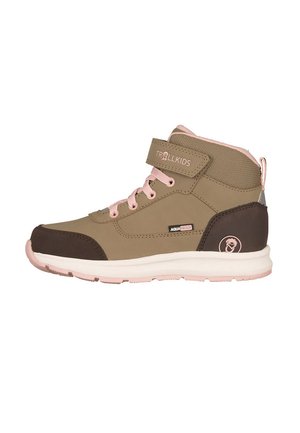 STAVANGER MID  - High-top trainers - brown ochre light rose