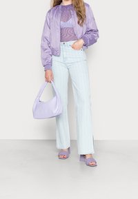 Weekday Triko s potiskem - lilac