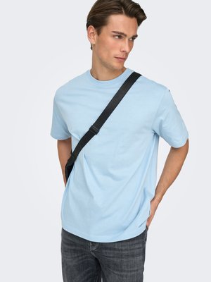 ONSFRED LIFE RLX SS TEE NOO - T-shirt basic - cerulean