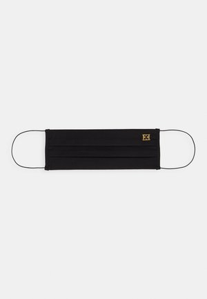 SOLID LOGO - Stoffmaske - black