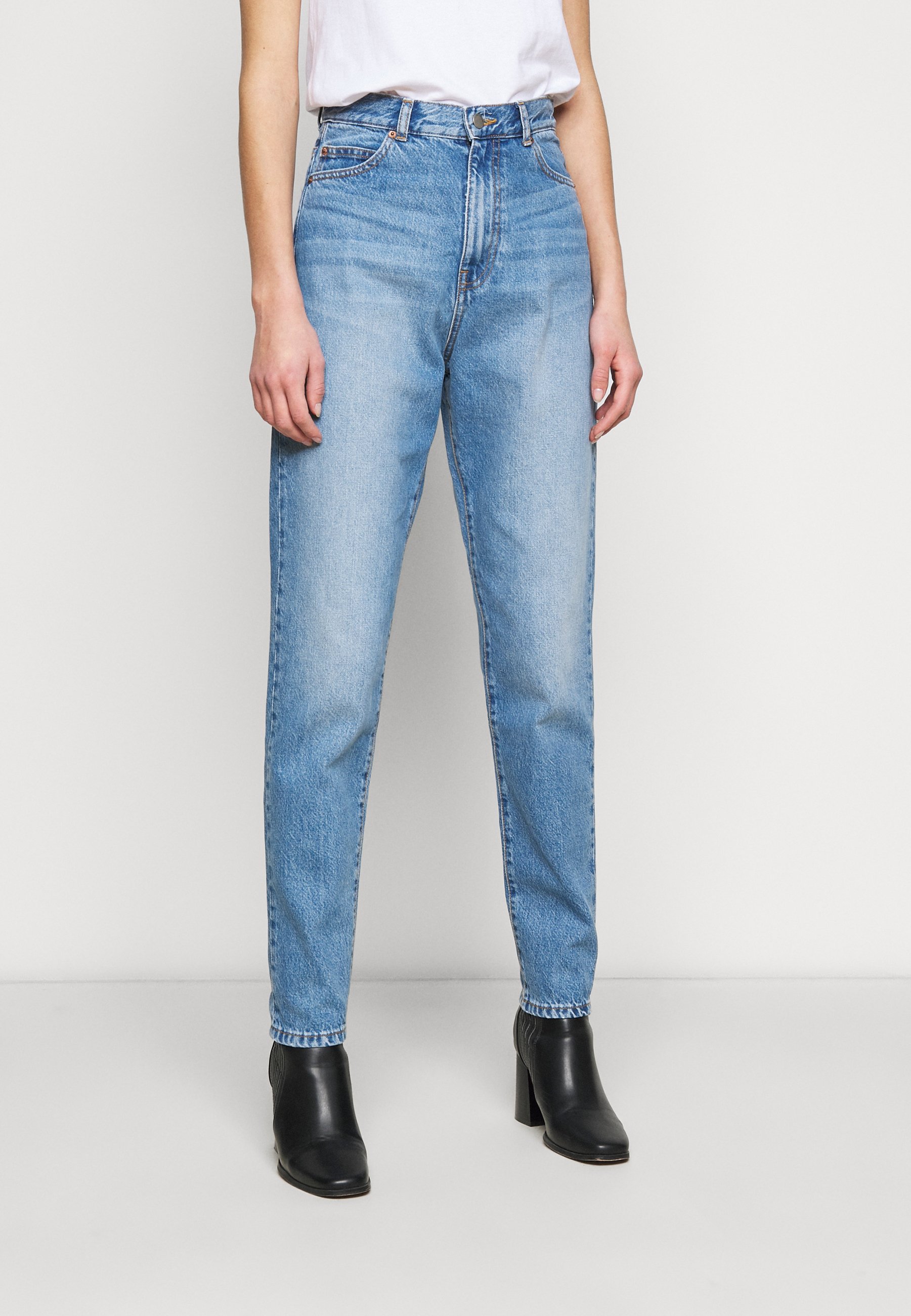 Dr.Denim Tall NORA - Relaxed fit jeans - empress blue/light-blue denim -  Zalando.ie