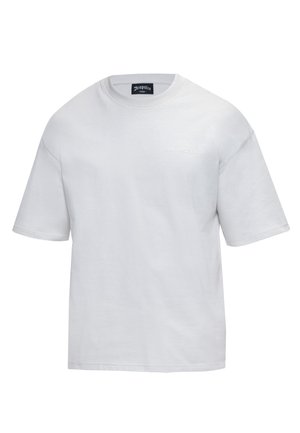 Dropsize, LOGO PRINT T-SHIRT - Βασικό μπλουζάκι - light grey
