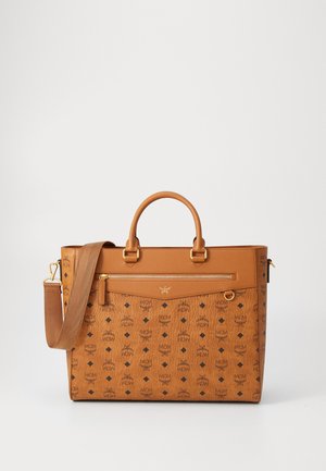 MCM TOTE UNISEX - Cabas - cognac