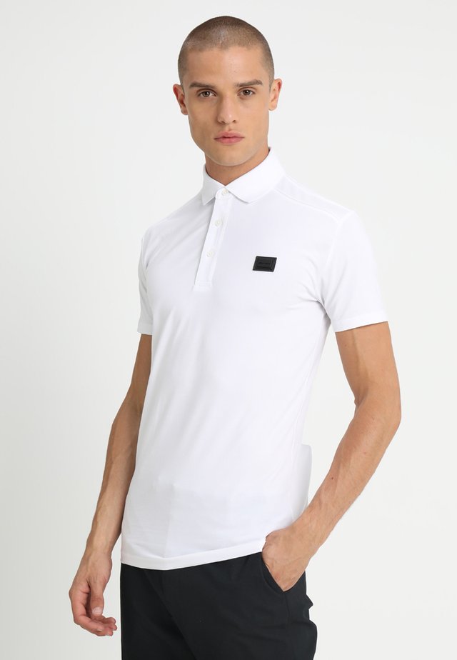SPORT PLAQUETTE - Poloshirt - bianco