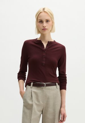 Marc O'Polo, Maglietta a manica lunga - black cherry