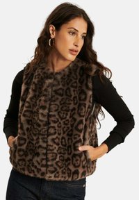 BACI -SLEEVELESS - Veste sans manches - leo grey