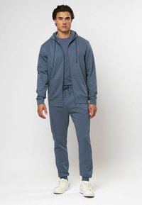 U.S. Polo Assn. OTTO - Majica s kapuljačom i patentnim zatvaračem - vintage indigo