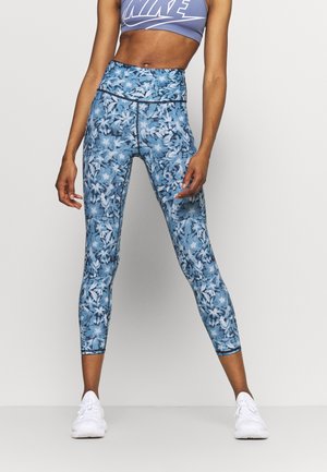 REVERSIBLE 7/8 - Tights - navy