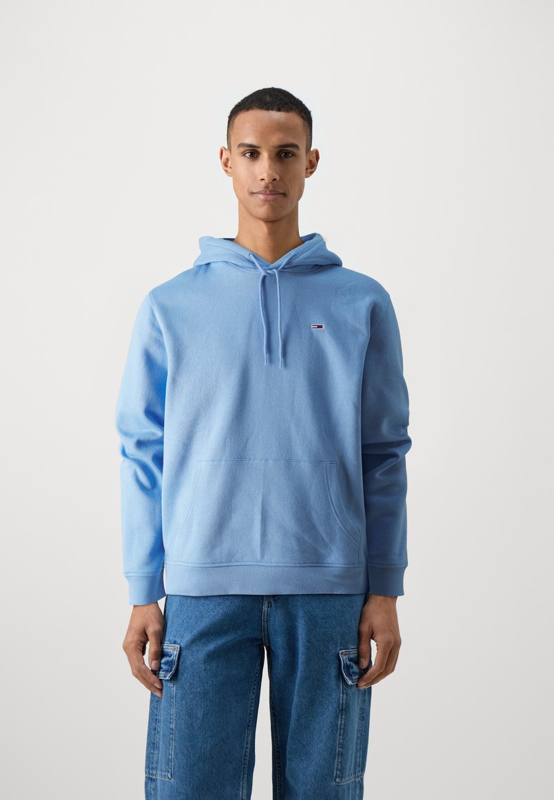 Tommy Jeans FLAG HOODIE - Hanorac - westside blue