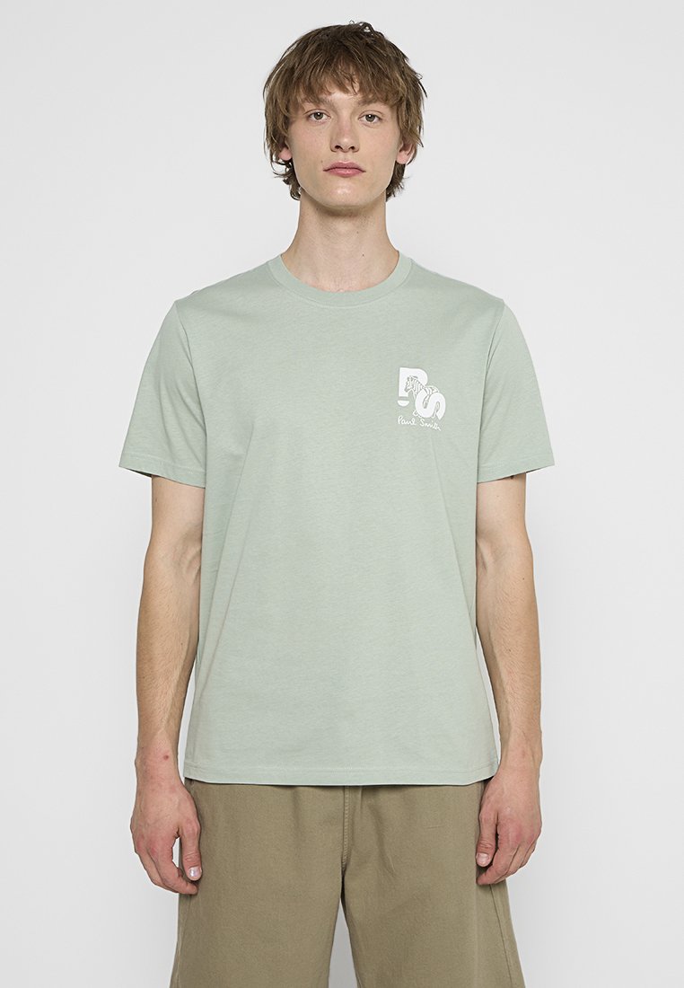 PS Paul Smith T-shirt print mintgroen