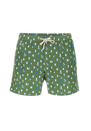 MC2 Saint Barth, COSTUME LIGHTNING CON STAMPA MULTICOLOR - Shorts da mare - icy bar