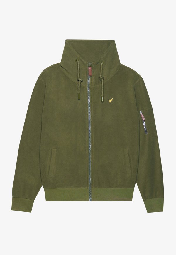 Fleece jacket - olive night3