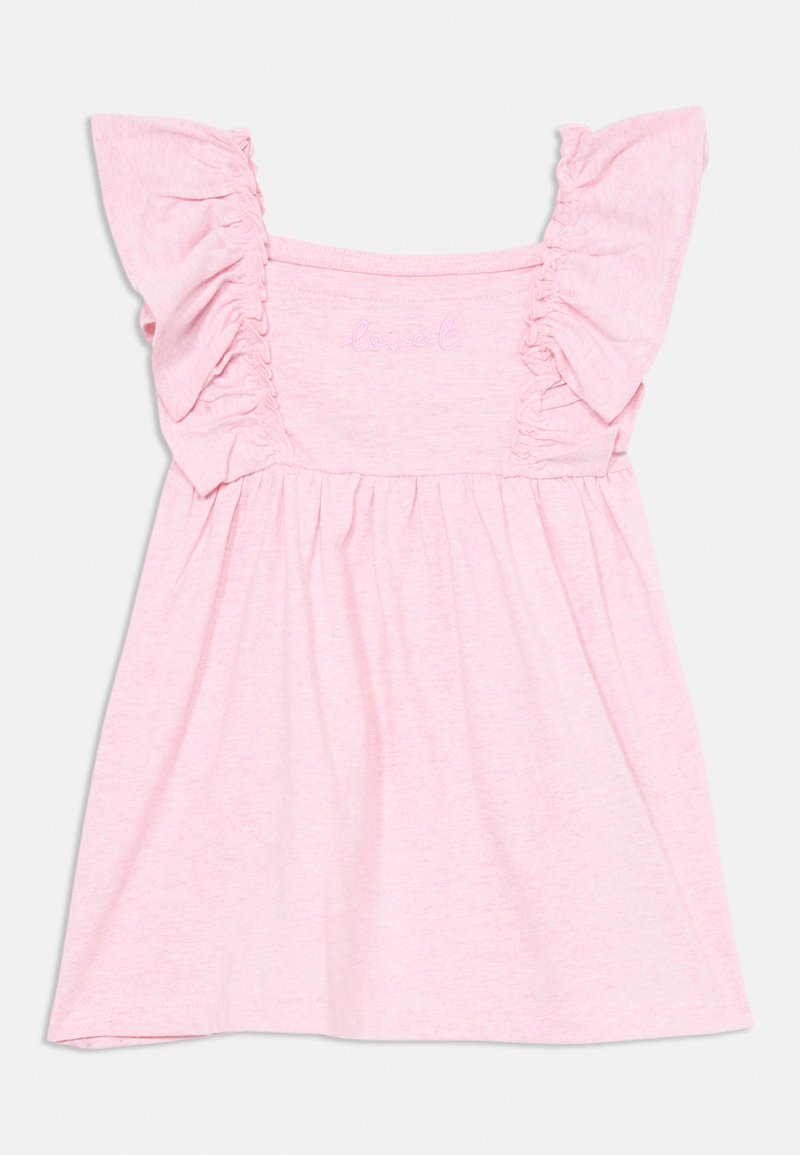 Huggies DRESS - Robe en jersey - barely pink heather/rose clair ...