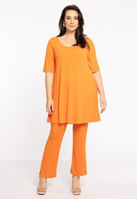 YOEK LANG - T-Shirt basic - orange