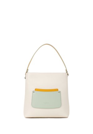 Fagola, SAC PORTÉ MAIN 1 POIGNÉE TESSA FEMME - Sac à main - ivoire/multicolore