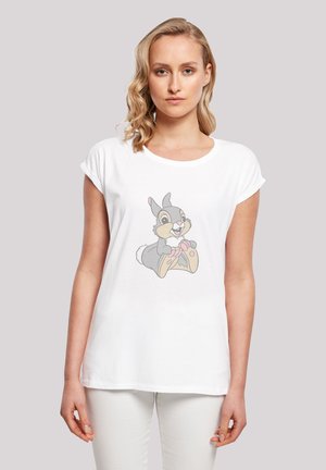 F4NT4STIC DISNEY CLASSICS BAMBI KLOPFER - T-Shirt print - white