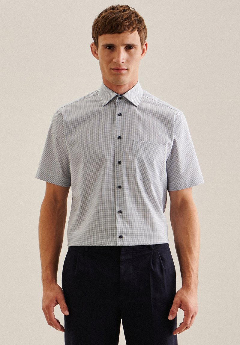 Seidensticker REGULAR granatowy