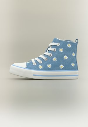 Sneaker high - light blue