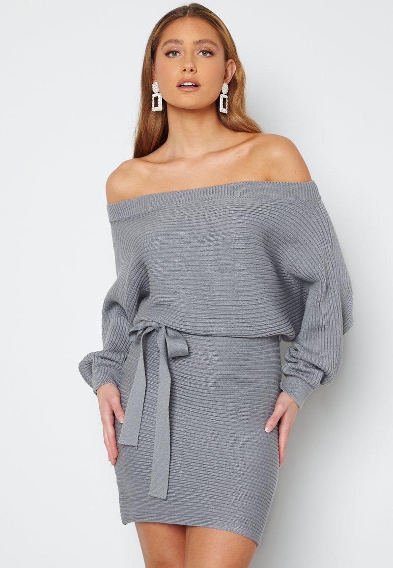 Damen Kleider | Bubbleroom Etuikleidlight grey/hellgrau - AM71897 Damen Kleider | Bubbleroom Etuikleidlight grey/hellgrau - AM71897