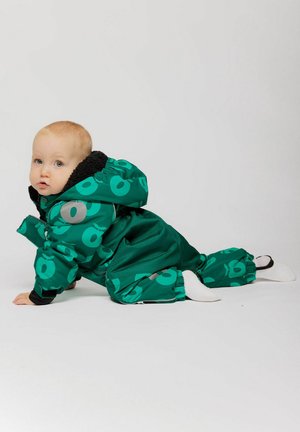 Småfolk, SNOWSUIT FOR TODDLERS WITH APPLES - Φόρμα χιονιού - evergreen