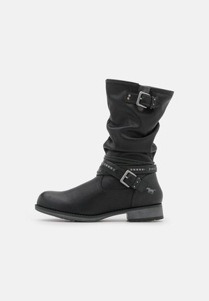 Bottes de cowboy / motard - schwarz