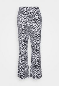 NOISY MAY Curve high waist flared jeans NMSALLIE zwart