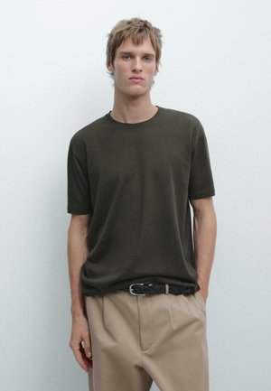 SHORT SLEEVE - T-Shirt basic - dark green