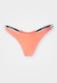 DIPPED STRING THONG ICON LOGO - String - coral