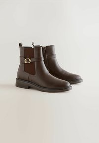 Cowboy-/Bikerstiefelette - new chocolate brown