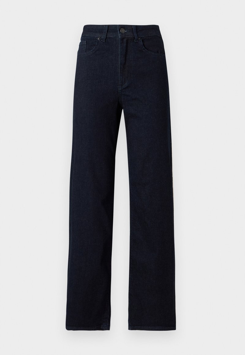 Only Relaxed fit jeans donkerblauw