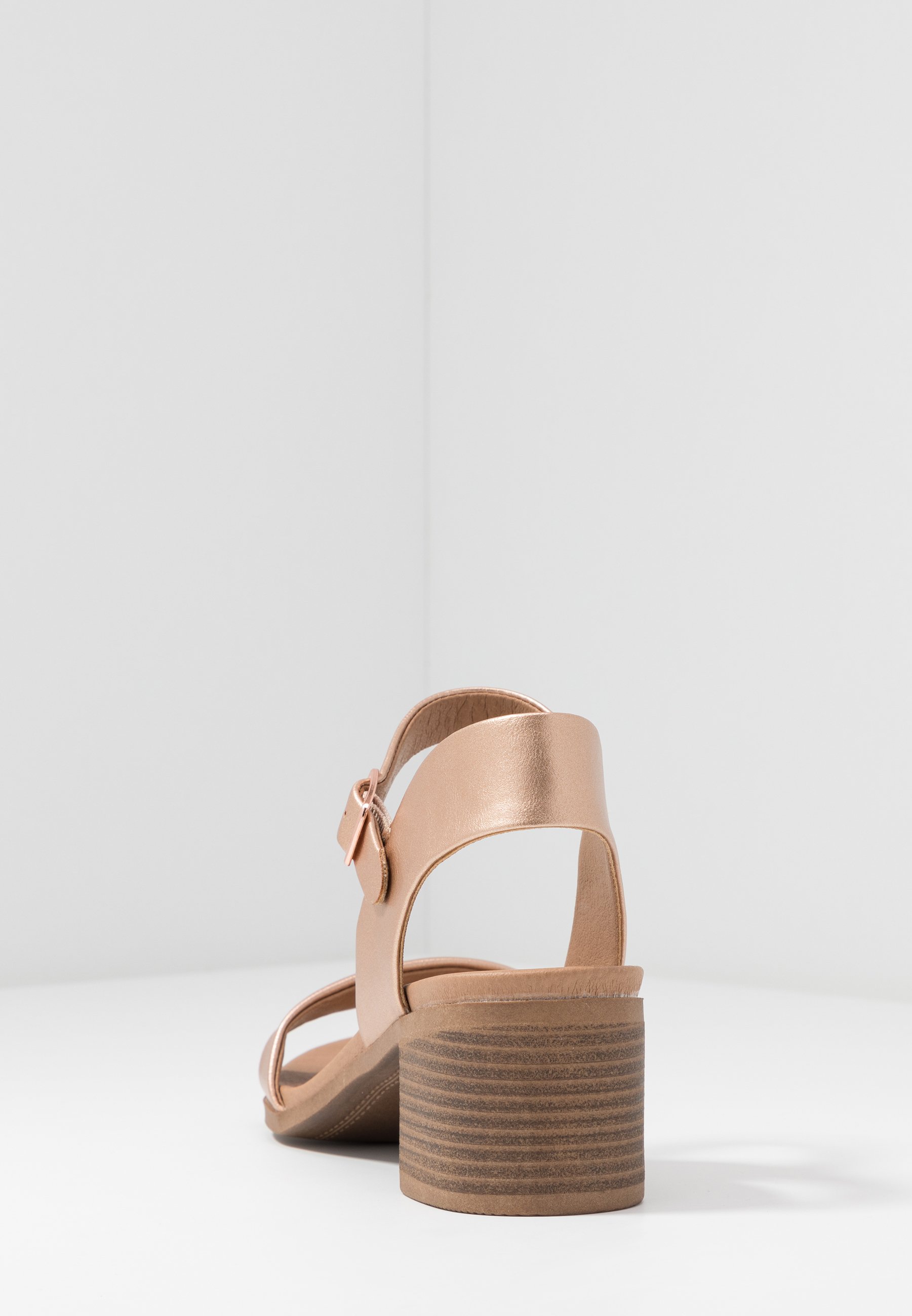 new look gold sandals