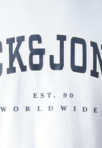 Jack & Jones JJECALEB VARSITY TEE O NECK 2 PACK - Majica kratkih rukava s printom - navy blazer/white