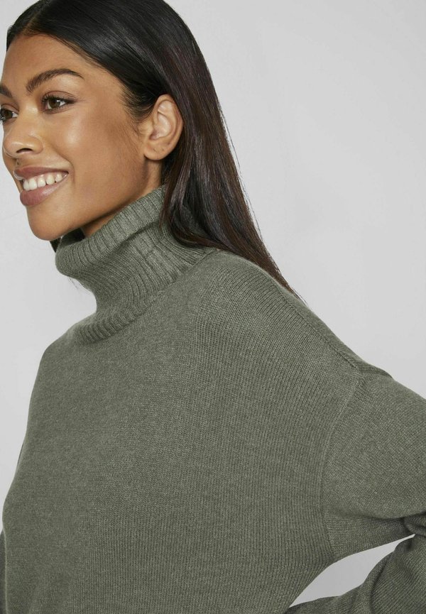 VIRIL ROLL NECK - Jumper dress - laurel wreath2